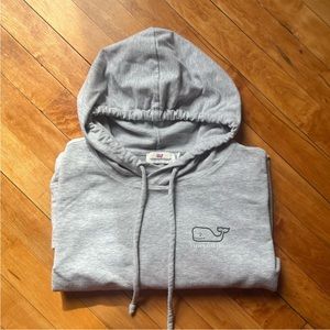 Vineyard Vines Gray Long Sleeve Lightweight Hoodie